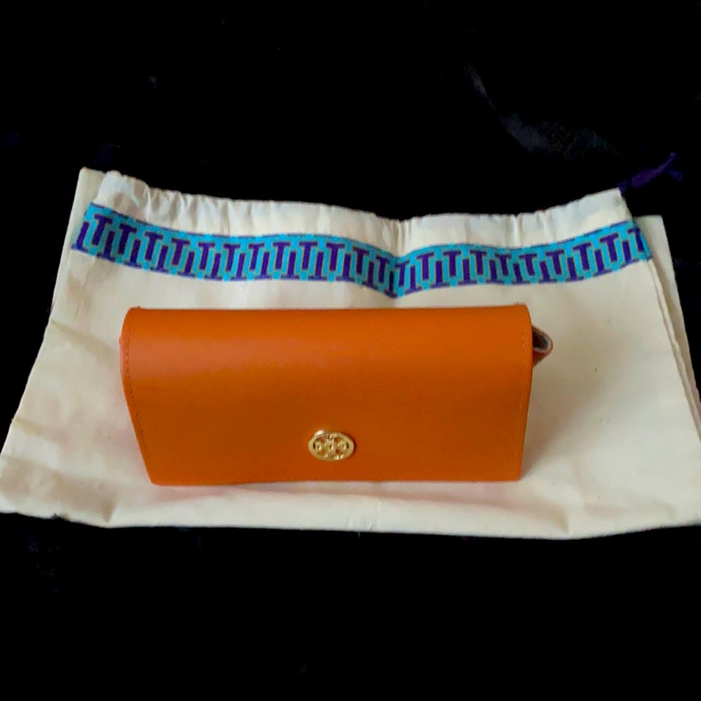 Tory Burch sunglass case and dust bag